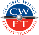 Classic Wings Flight Training Logo